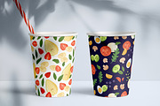 Healthy fresh food seamless patterns, a Pattern Graphic by Good Studio (Thumbnail 6 of 8)