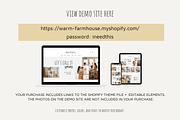 Shopify Theme | Warm Farmhouse, a Templates & Theme by Easy Website Themes (Thumbnail 4 of 6)