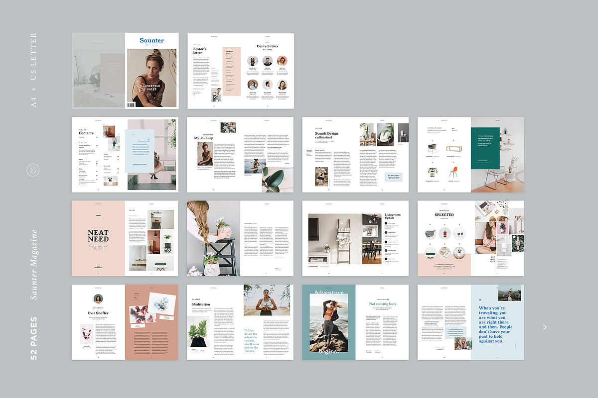Saunter • Lifestyle Magazine, a Magazine Template by PageBeat (Photo 11 of 12)