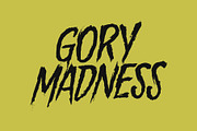 Gory Madness, a Blackletter Font by Mirco Zett (Thumbnail 1 of 5)