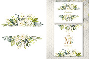 White roses. Watercolor floral set, a Decorative Illustration by Lisima (Thumbnail 5 of 16)