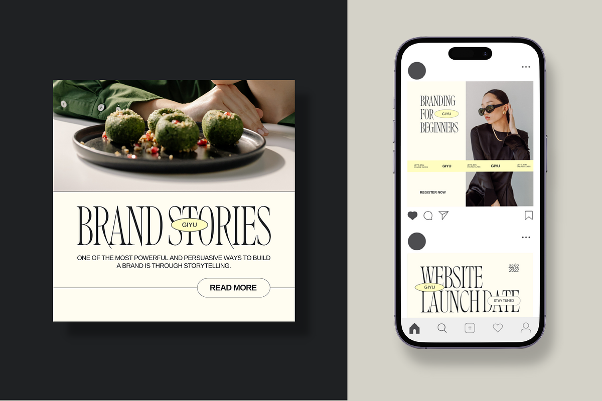 GIYU | Social Media Kit, a Templates & Theme by Hydric Design (Photo 4 of 8)