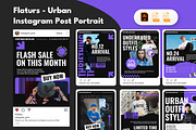 Urban Fashion - Instagram Bundle 03, a Social Media Template by Dhabee (Thumbnail 2 of 10)