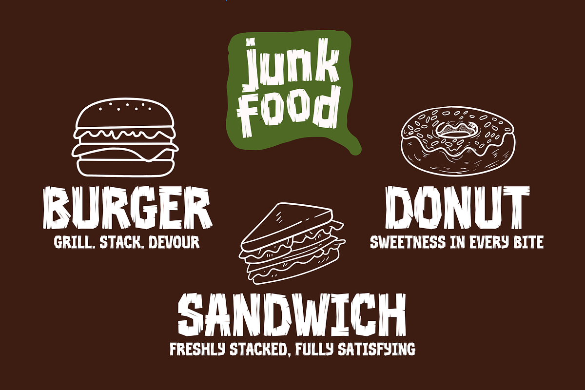 Realwood - Display Font, a Sans Serif Font by Sronstudio (Photo 8 of 18)