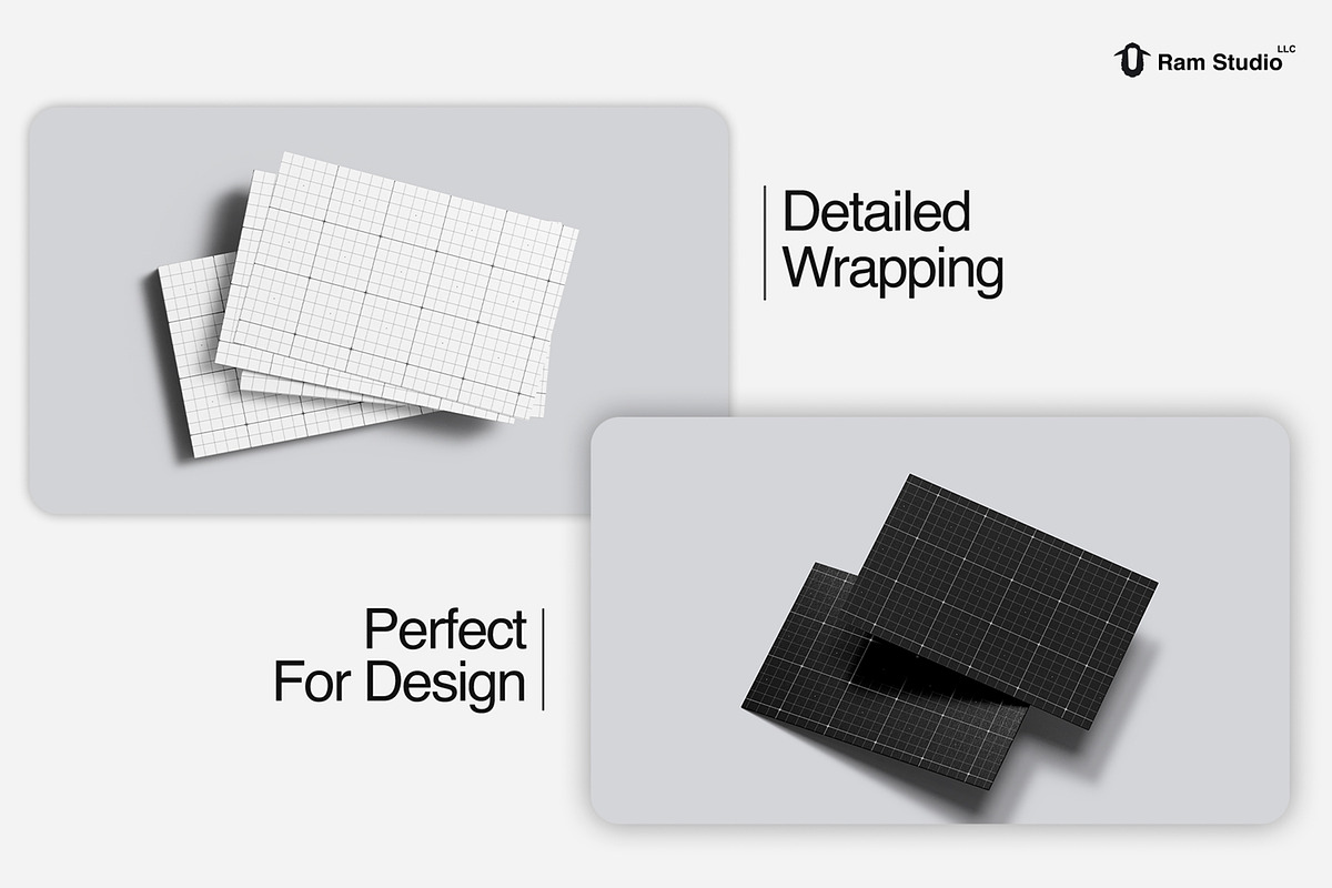 85x55mm Business Card Stack Mockup, a Pens & Pencil Mockup by RamStudio2 (Photo 9 of 10)