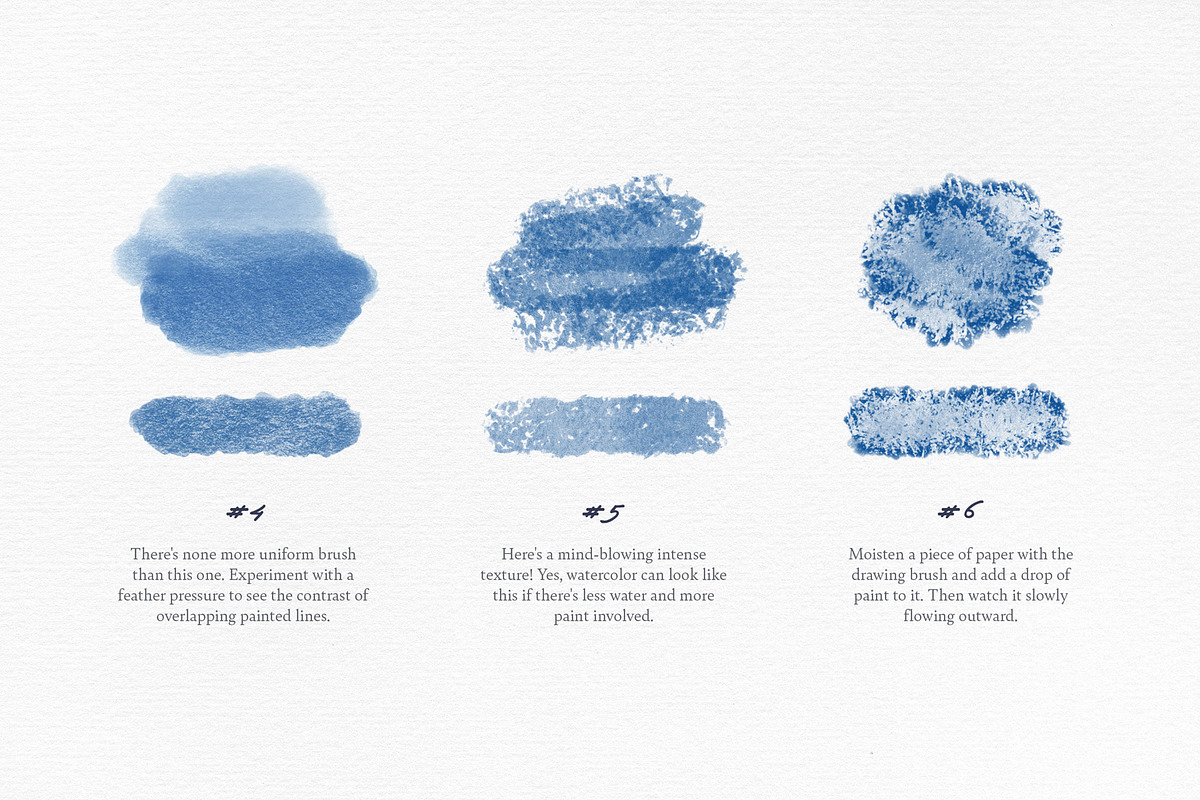 Elixir Watercolor Photoshop Brushes, a Brush Add-On by pixelbuddha.net (Photo 4 of 15)