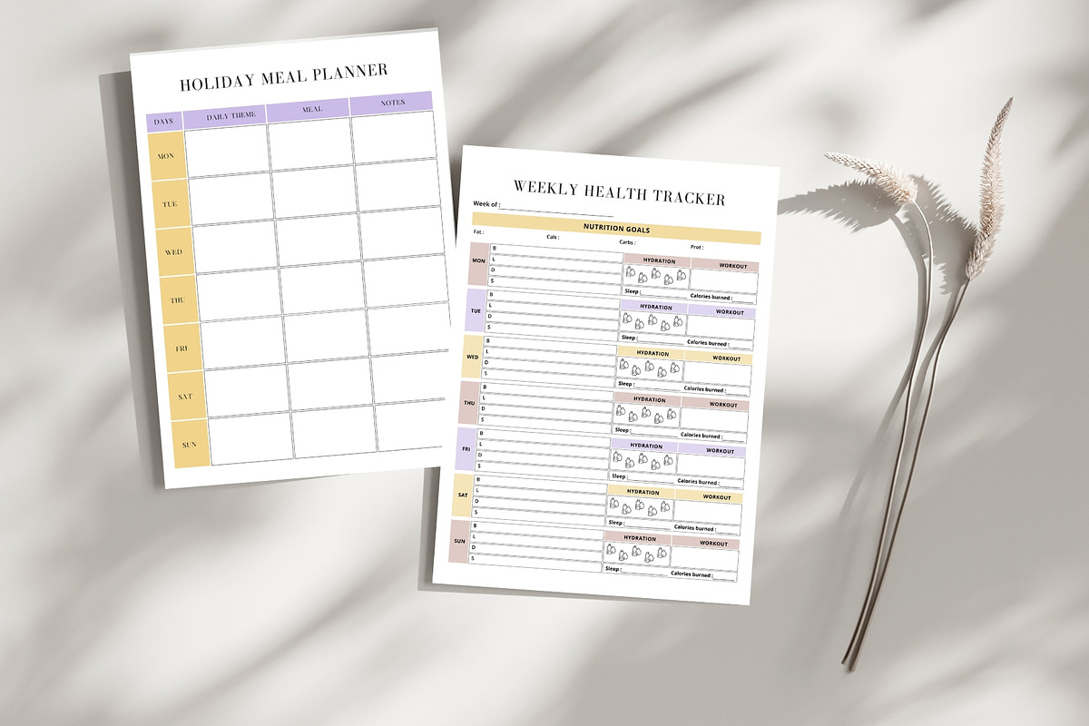 House Management Planner Canva, a Print Template by Designmela01 (Photo 7 of 7)