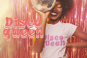 Disco Night, Retro Font, a Font by Andrea De Oliveira (Thumbnail 4 of 5)