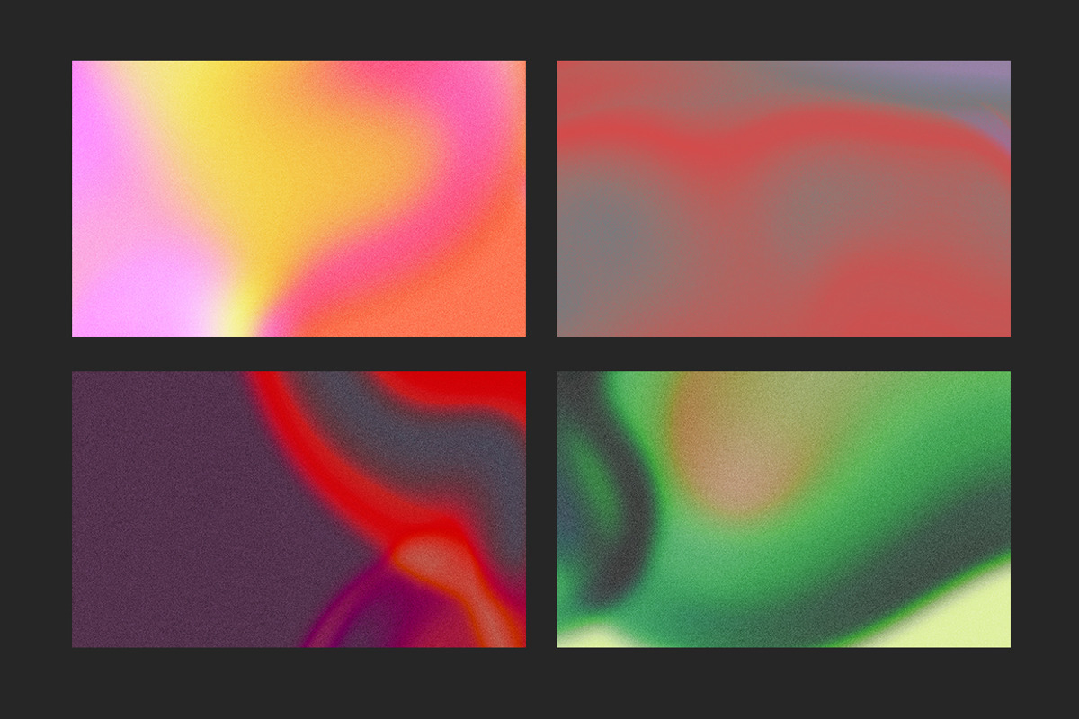 Soft - 8 Grainy gradients, a Texture Graphic by ghost friend's shop (Photo 3 of 3)