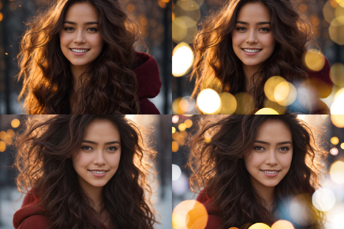 Gold Bokeh Overlays, an Object Graphic by DreamyOverlay (Photo 3 of 4)