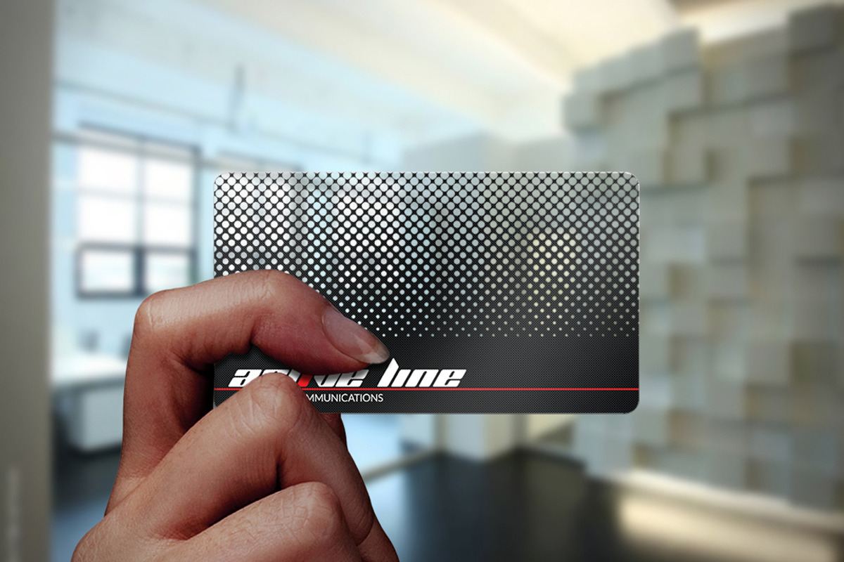 Black Transparent Business Card, a Business Card Template by Marvel (Photo 1 of 6)