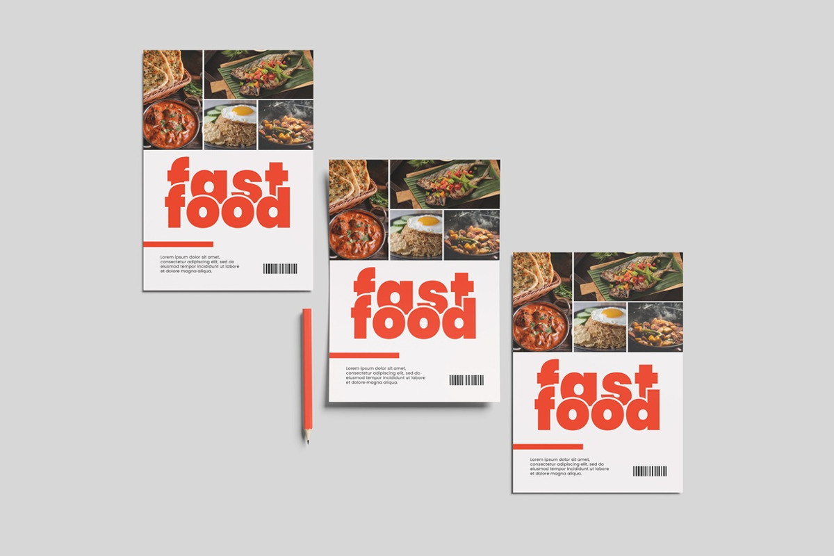 High Quality A4 Flyer Mockup, an Advertising Mockup by AndikaGraphic (Photo 3 of 8)