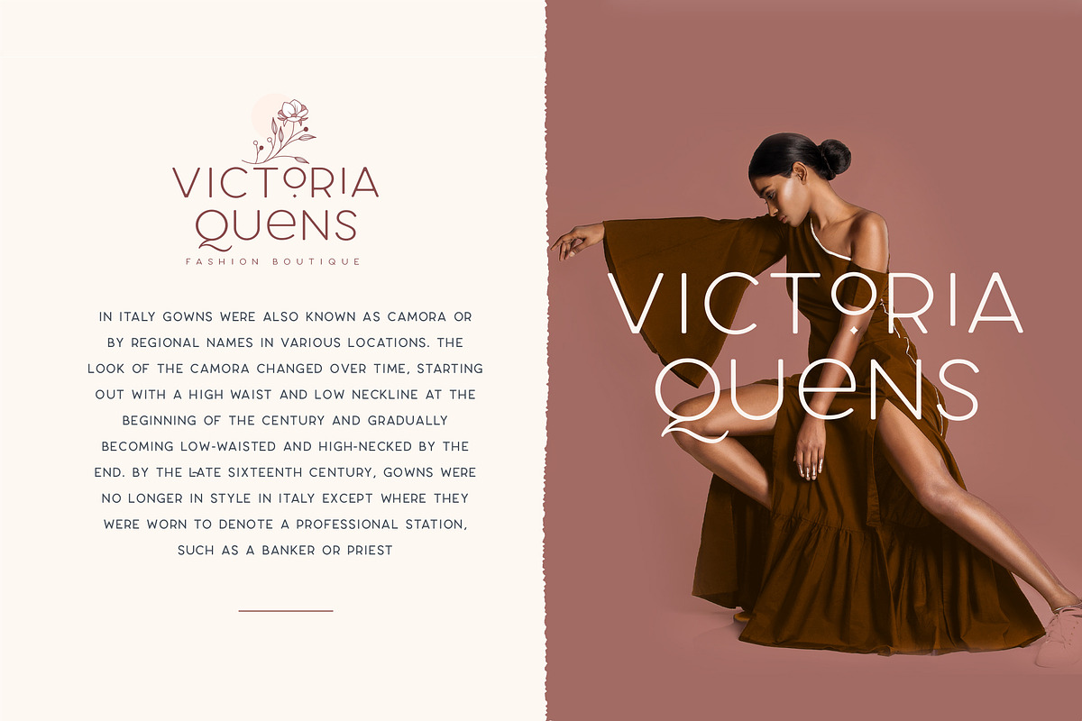 Larosa Sans Elegant Typeface, a Sans Serif Font by Kaligra.co (Photo 12 of 22)