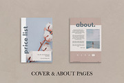 Price List Canva Template | SOPHIA, a Brochure Template by Studio Next (Thumbnail 4 of 8)