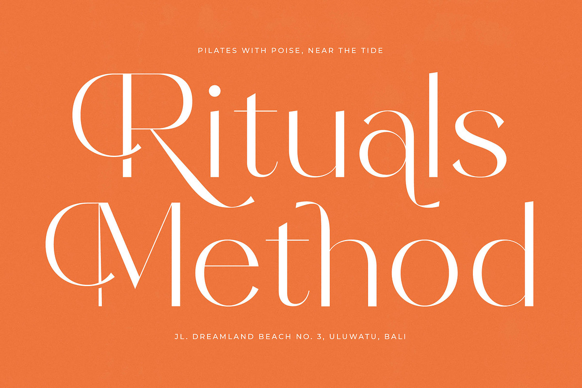 Sunveil Orange Modern Display Font, a Sans Serif Font by timelesstype.co (Photo 13 of 20)