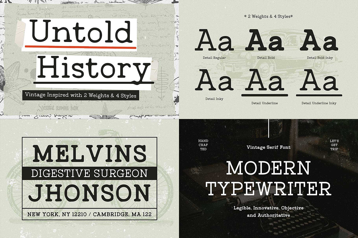 Font Bundle - Year End Sale! 95% OFF, a Font by Arterfak Project (Photo 7 of 16)