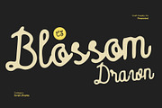 CS Blossom Drawn, a Script Font by Craft Supply Co. (Thumbnail 1 of 8)