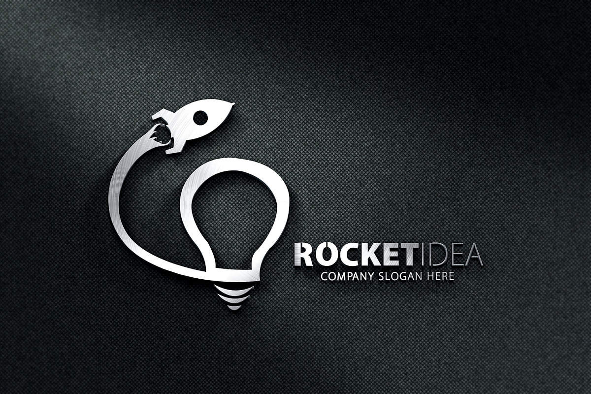 Rocket Idea Logo Template, a Branding & Logo Template by Creative Dezing (Photo 6 of 8)