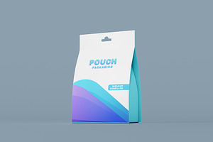 Standing Pouch Mockup Template