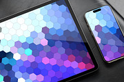 4K abstract geometric background, a Background Graphic by Elen_Art (Thumbnail 1 of 3)