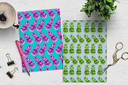 Pineapple Printable Paper Pack, a Pattern Graphic by The GG Shop (Thumbnail 3 of 5)