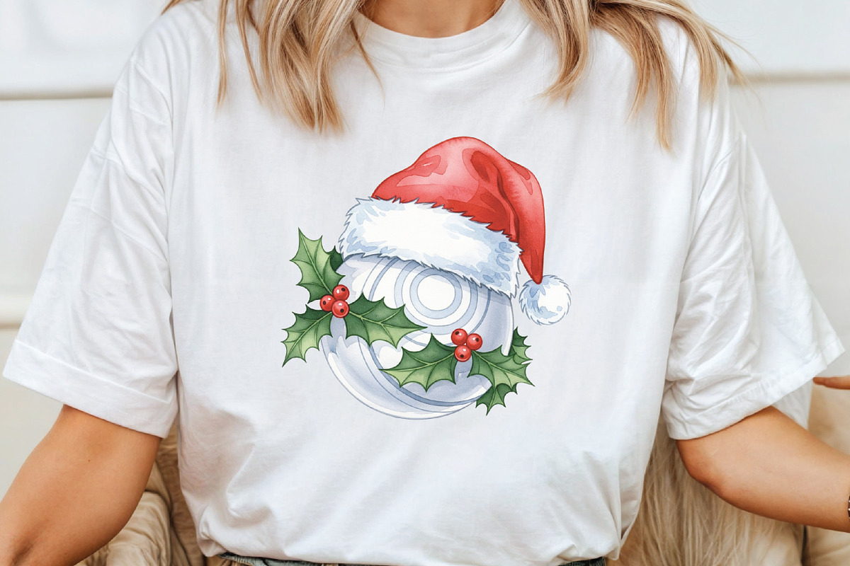 Christmas Sport Balls PNG Sublimatio, an Illustration by CraftArtStudio (Photo 4 of 6)