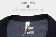 Next Level 3900 The Boyfriend Tee, a Shirt Mockup by Photific (Thumbnail 5 of 6)