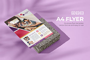 A4 Business Flyer Template, a Flyer Template by Olexstudio (Thumbnail 1 of 2)