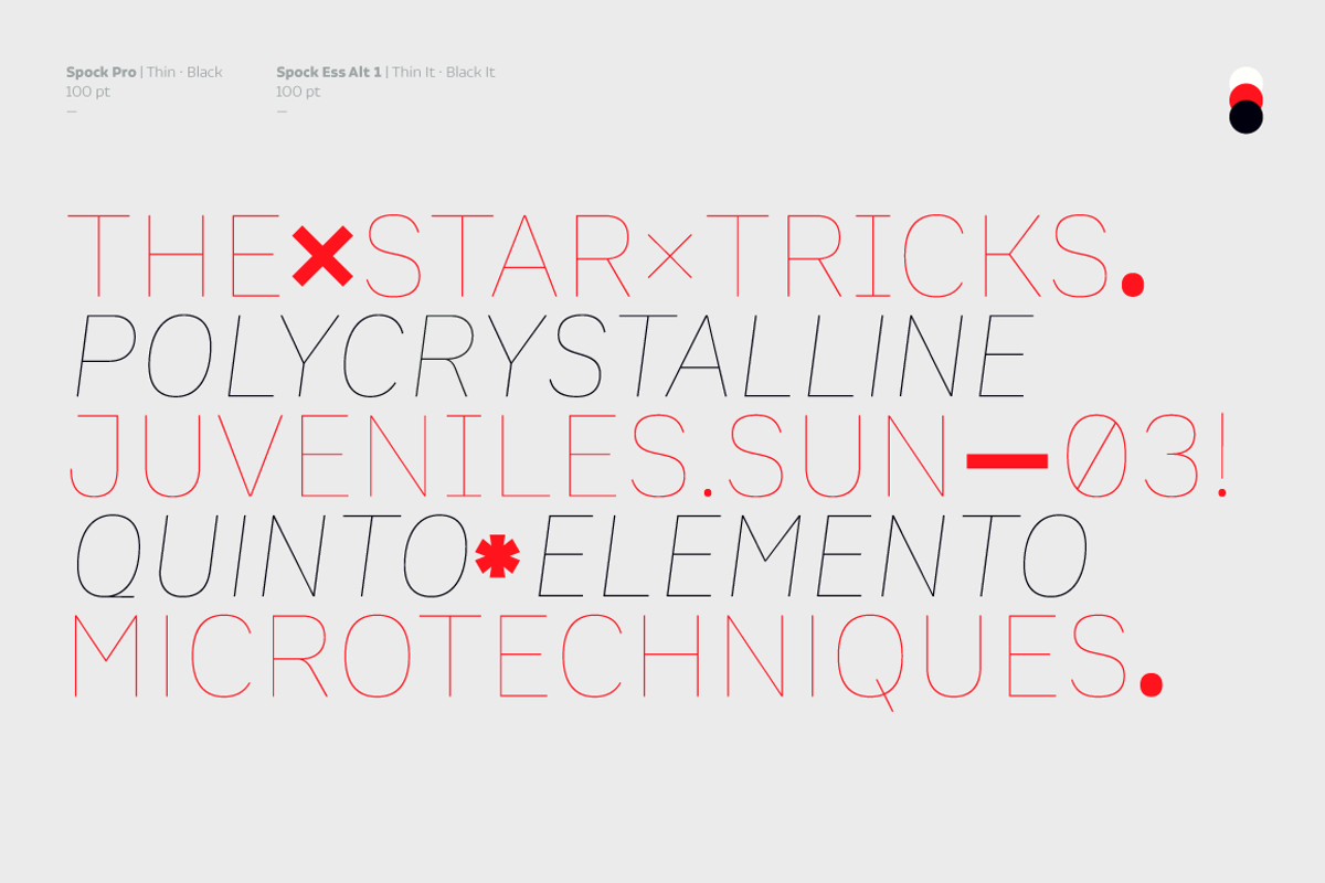 Spock, a Sans Serif Font by Los Andes Type (Photo 7 of 15)