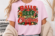 Balls Deep Into Christmas PNG, a Seasonal Illustration by Rose Art (Thumbnail 3 of 4)