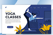 Landing page template on various top, a Food Illustration by Creative Graphics (Thumbnail 11 of 12)