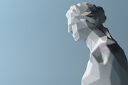 DIY Venus de Milo 3D model template, a Templates & Theme by PolyFish (Thumbnail 2 of 7)
