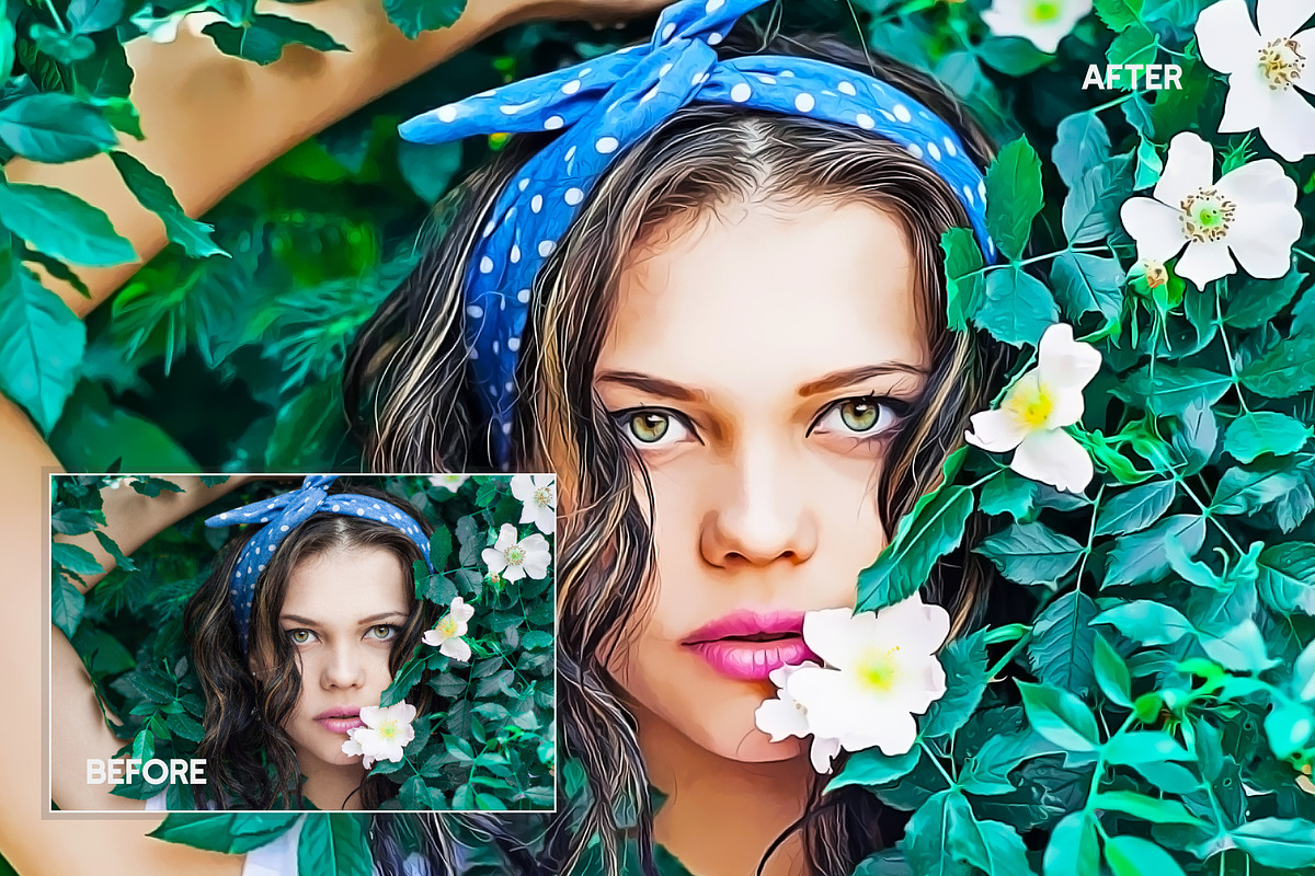 Real Oil Paint Photoshop Action, an Action Add-On by Effect-Hub (Photo 4 of 15)