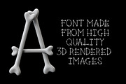 Bones OTF font and PNG images, a Handwritten Font by ink drop (Thumbnail 5 of 6)