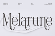 Melarune Modern Elegant Serif Font, a Serif Font by Vadovastd (Thumbnail 1 of 10)