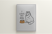 Cute dogs, an Animal Illustration by cutelevindesign (Thumbnail 7 of 10)