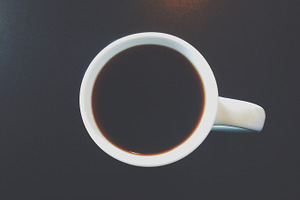 Cup of coffee containing coffee, coffee cup, and cup of coffee