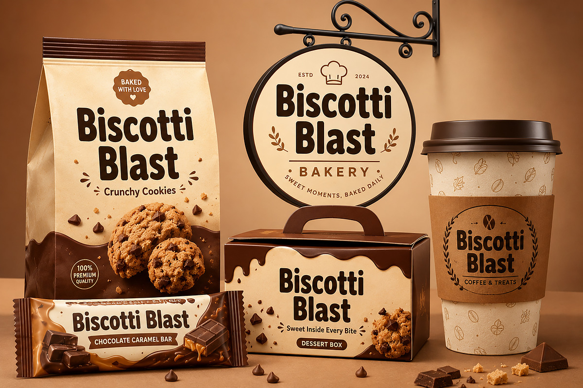 Biscotti Blast, a Slab Serif Font by Wow Magic (Photo 3 of 6)