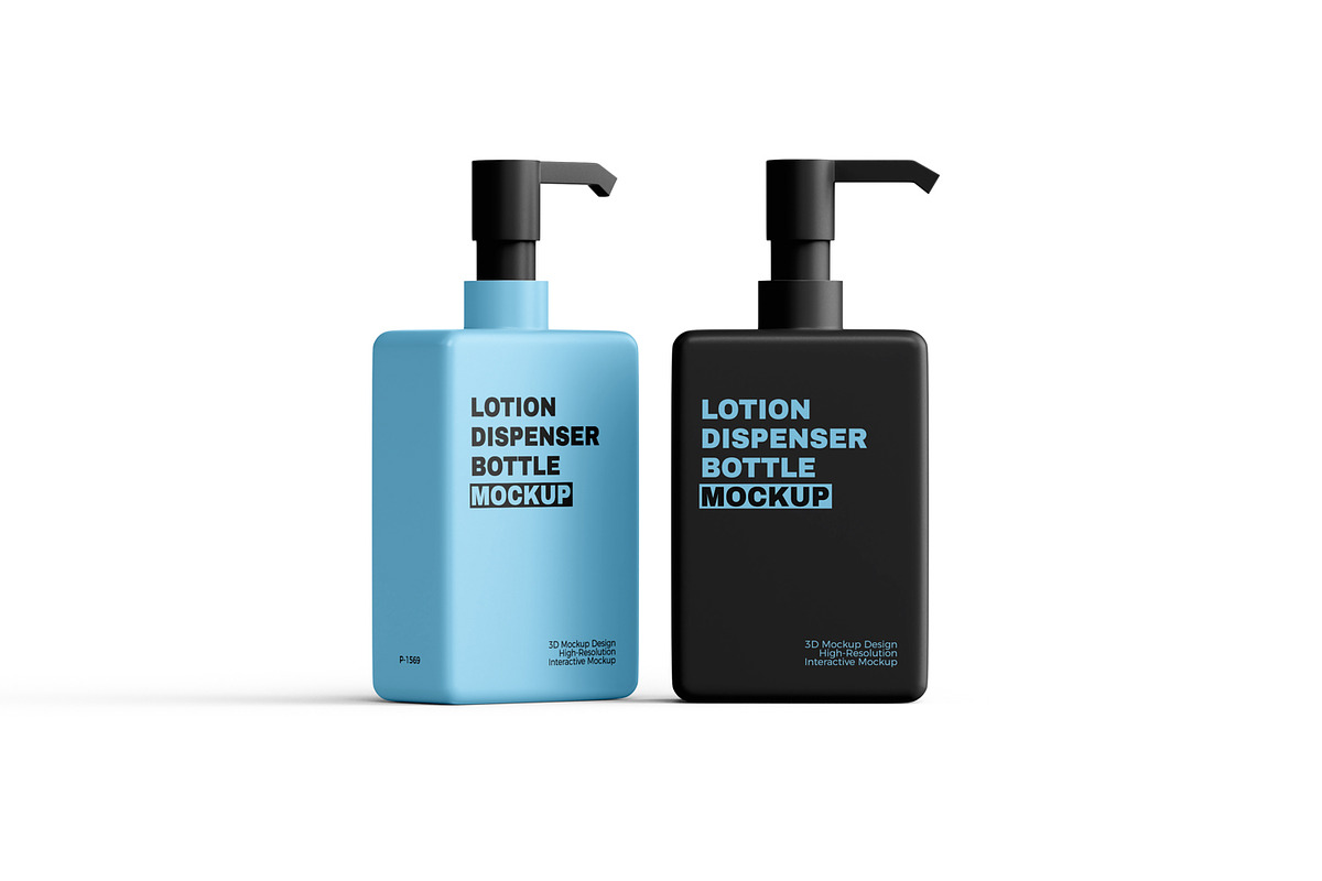 Lotion Dispenser Bottle Mockup, a Household Mockup by Ram Studio LLC (Photo 13 of 16)