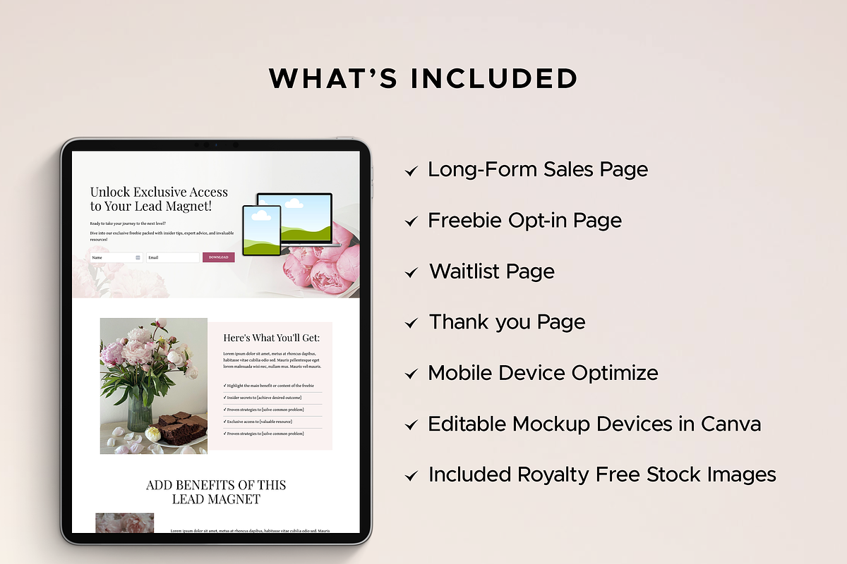 Kajabi Sales Funnel Templates, a Landing Page Template by Altenne | Kajabi Designer (Photo 3 of 10)