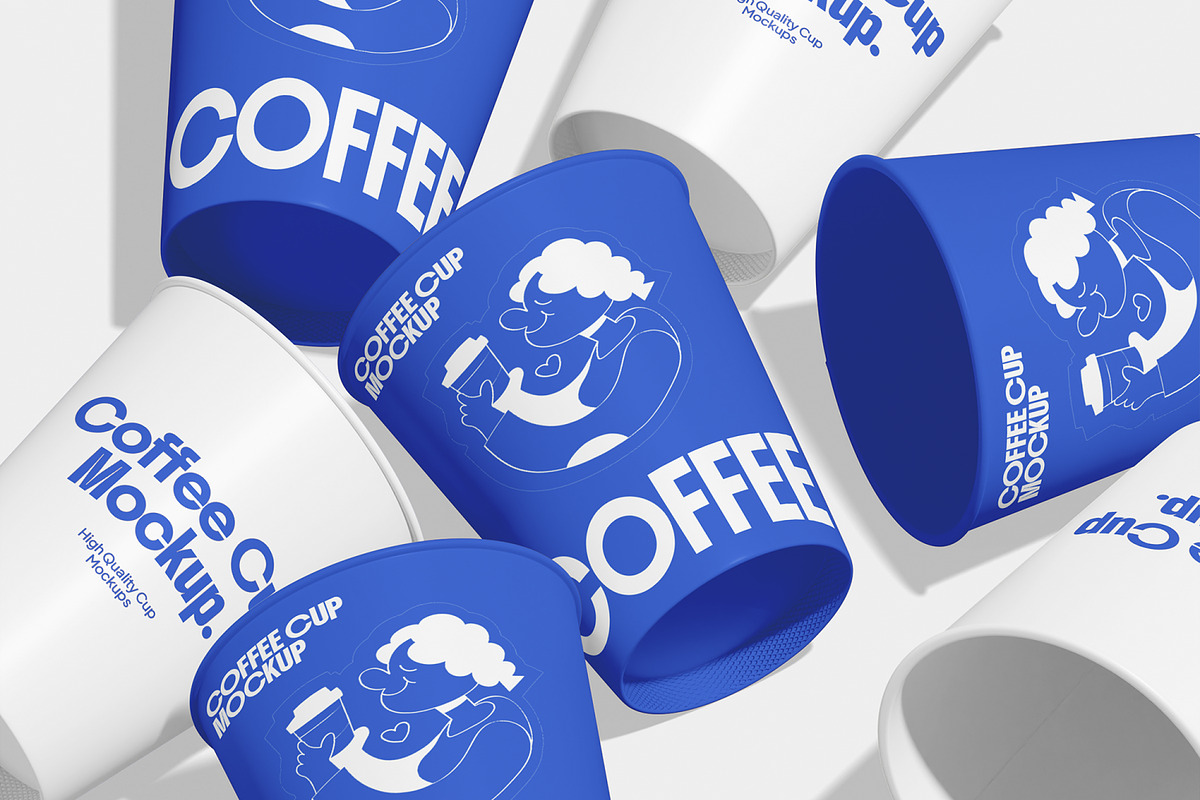 Coffee Cup Mockup, a Cups & Container Mockup by Unerispace (Photo 4 of 5)