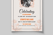 Funeral Program Template, a Stationery Template by MightyDesign (Thumbnail 3 of 8)