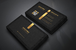 Gold Pro Business Cards