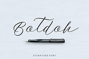 Botdoh, a Font by Aantebas (Thumbnail 1 of 10)