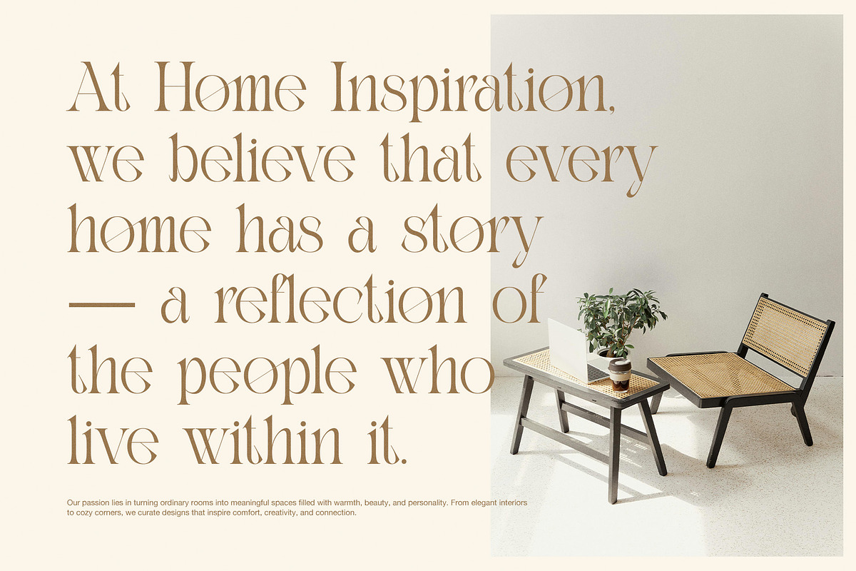 Elgore Elegant Modern Serif Font, a Serif Font by Graphicxell (Photo 5 of 8)