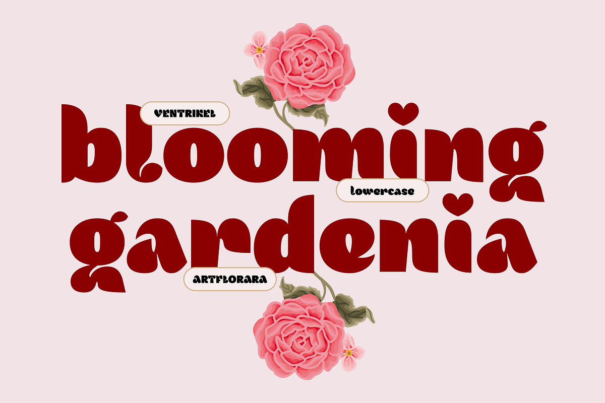 VENTRIKEL - ExtraBold Display Font, a Sans Serif Font by Artflorara (Photo 9 of 19)