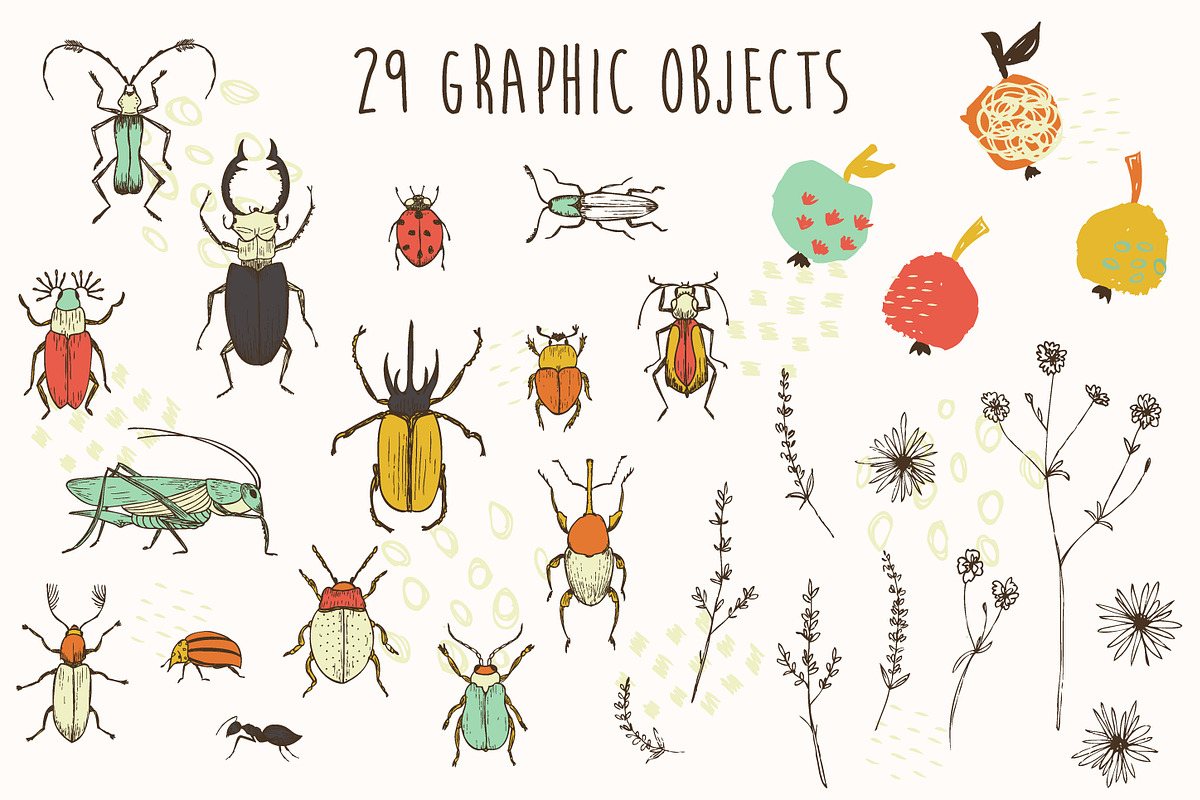 Entomology, a Pattern Graphic by Julia Shvets (Photo 4 of 4)