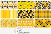 80 yellow geometric seamless pattern, a Pattern Graphic by Poppy Lane Studio (Thumbnail 9 of 11)