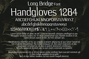 Long Bridge Font, a Font by Eldamar Studio (Thumbnail 2 of 2)