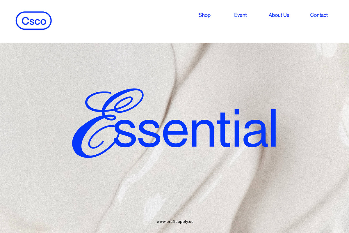Standerd - Modern Grotesk, a Sans Serif Font by Craft Supply Co. (Photo 8 of 8)
